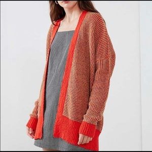 ISO Urban Outfitters Orange Cardigan L